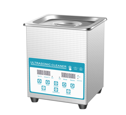 il pulitore ultrasonico automatico di potere di 2L 60W con degassa e Semiwave