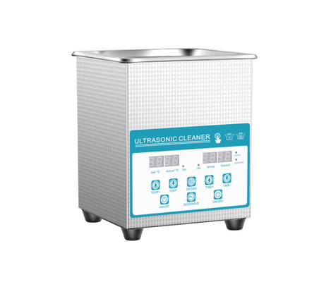 il pulitore ultrasonico automatico di potere di 2L 60W con degassa e Semiwave
