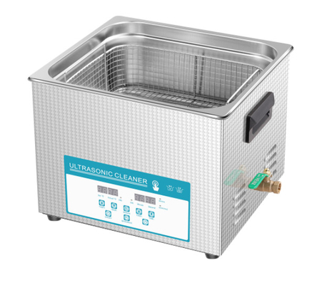 ROHS ha approvato il potere ultrasonico 360W della capacità del pulitore 15L di Digital