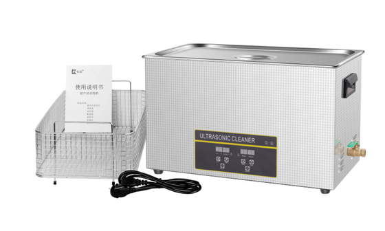 Pulitore ultrasonico 600W di Digital del carro armato interno SUS304 per uso della famiglia