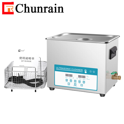CR-040S 10L macchina di pulizia ad ultrasuoni con Degas semiaonda per la pulizia di parti di hardware