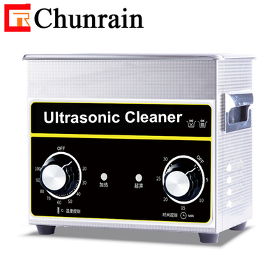 Chunrain CR-030 4L 180W Alta Frequenza Ultrasuoni Pulizzatore Timer Meccanico per denti finti