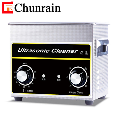 Chunrain CR-030 4L 180W Alta Frequenza Ultrasuoni Pulizzatore Timer Meccanico per denti finti