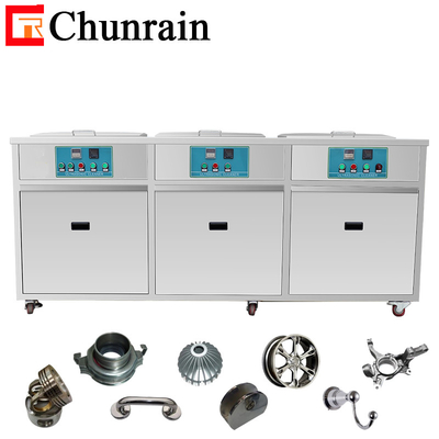 Pulizzatore ad ultrasuoni industriale Bagno Potenza Tempo Temperatura Sciacquare asciutto Olio di muffa di metallo Rust Clean CR-3096GH 175L