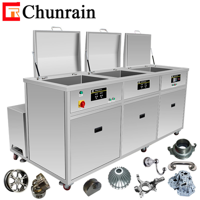 Pulizzatore ad ultrasuoni industriale Bagno Potenza Tempo Temperatura Sciacquare asciutto Olio di muffa di metallo Rust Clean CR-3096GH 175L