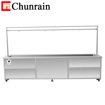 Equipaggiamento per la pulizia delle tende a persiana a ultrasuoni ChunRain con funzione di lavaggio di pulizia CR-2072T