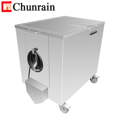 Cucina commerciale Forno in acciaio inossidabile Cisterna di pulizia con vasca di immersione riscaldata Rimuovi olio Carbonio CR-121L