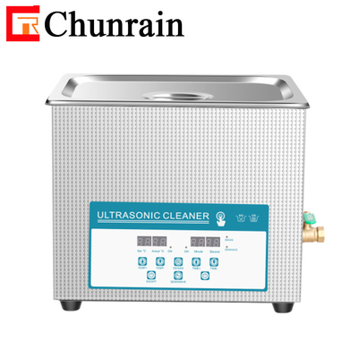 Macchina per la pulizia ad ultrasuoni Chunrain con Degas Semiwave Cleaning Hardware Parts CR-040S 10L 240W Ultrasonic Cleaner