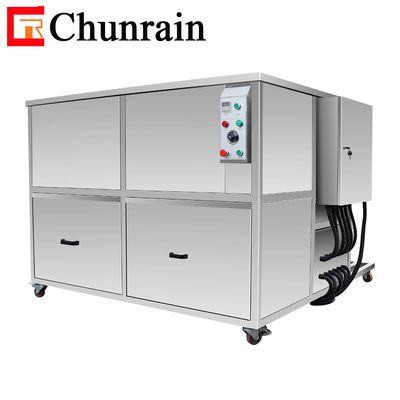 Pulizzatore ad ultrasuoni industriale con sistema di filtro per cerchione, scambiatori di calore cuscinetti di pulizia bagno 1500L