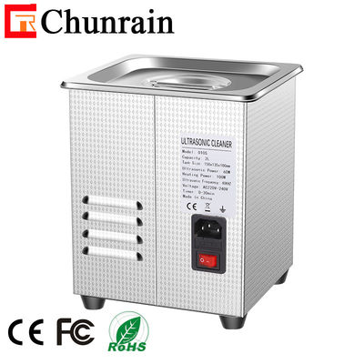 Pulitore ultrasonico dentario di Digital, macchina di pulizia ultrasonica dei gioielli di 2Liters 60Watt