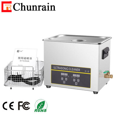 Pulitore ultrasonico del laboratorio delle pipette, pulitore ultrasonico di 240W 80KHZ 10l