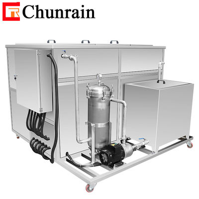 Pulitore ultrasonico di grande capacità del cambio con filtrazione 7200W 960L