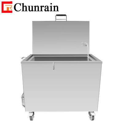 Oven Cleaning Dip Tank riscaldato, attrezzature per la pulizia da ROHS 628L in cucina
