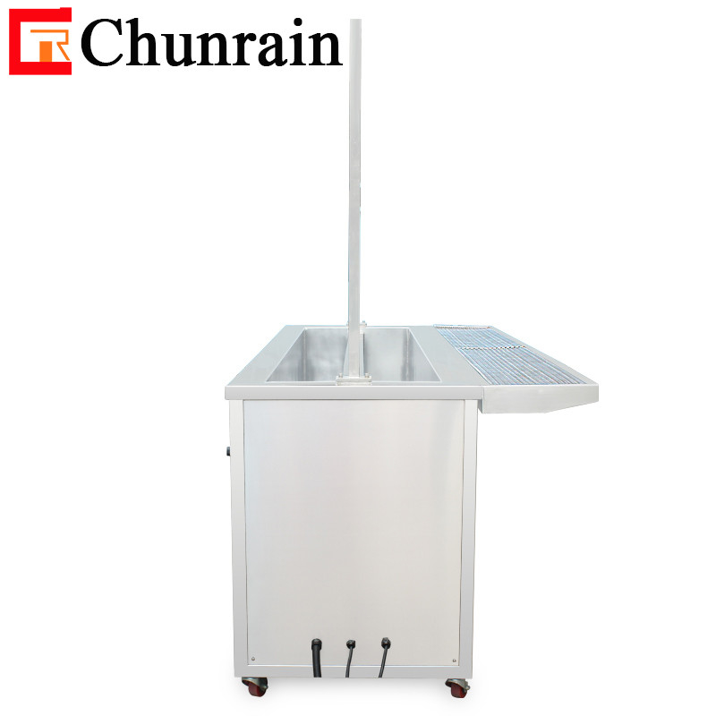3 Meter di pulizia del serbatoio Ultrasonico Pulizzatore per finestre sporche chiuso tenda 300L doppio serbatoio macchina di pulizia ad ultrasuoni