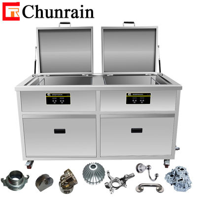 Pulizzatore ad ultrasuoni 38L Doppia camera spruzzo asciutto Flux di polvere Vernice rimuovere muffe Hardware DPF Motore auto Parti di iniezione testa di stampa