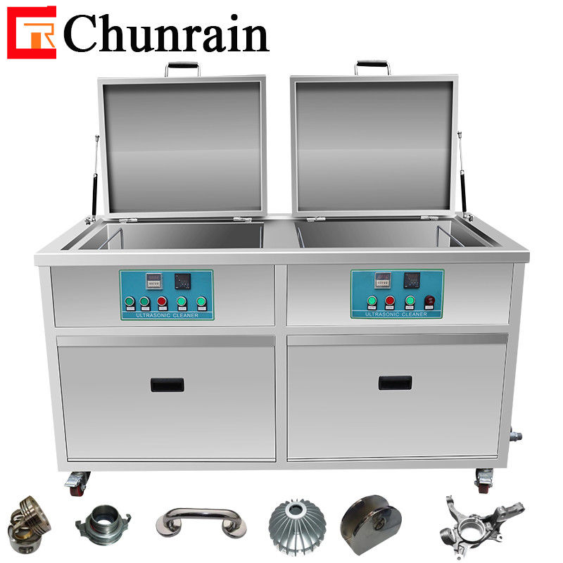 CR-2036GH 135L Capacità 4500W Industrial Multi-Tank Ultrasonic Cleaner con filtrazione e asciugatura per olio/grassi/ruggine/carbonio